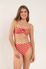 Charger l'image dans la galerie, Image 11: Rio De Sol Haut Top Floral-Scales Balconet-Tie