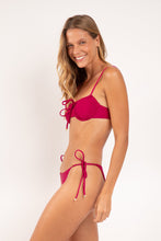Charger l'image dans la galerie, Image 03: Rio De Sol Ensemble Set Shimmer-Desejo Balconet-Tie Cheeky-Tie-Gold