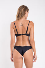 Charger l'image dans la galerie, Model Back: Rio De Sol Haut Top Touch-Black Bandeau-Crispy