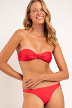 Charger l'image dans la galerie, Image 05: Rio De Sol Ensemble Set Microfibra-Chic-Red Bandeau-Joy Leblon