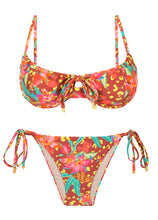 Charger l'image dans la galerie, Product Front: Rio De Sol Ensemble Set Tropics Balconet-Tie Lacinho