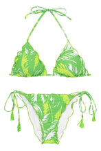 Charger l'image dans la galerie, Product Front: Rio De Sol Ensemble Set Green-Palms Frufru-Comfy
