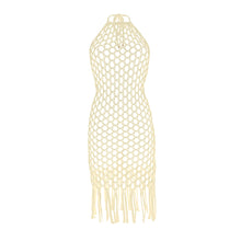 Charger l'image dans la galerie, Product Front: Rio De Sol Midi Dress Offwhite Serena Dress