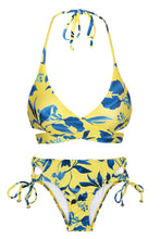 Charger l'image dans la galerie, Product Front: Rio De Sol Ensemble Lemon Flower Transpassado