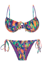 Charger l'image dans la galerie, Product Front: Rio De Sol Ensemble Set Euphoria Balconet-Tie Lacinho
