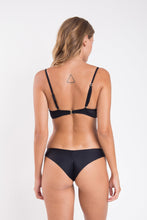 Charger l'image dans la galerie, Model Back: Rio De Sol Ensemble Set Touch-Black Bandeau-Crispy Nice