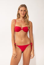 Charger l'image dans la galerie, Model Front: Rio De Sol Bas Bottom Malibu-Malagueta Cheeky-Tie
