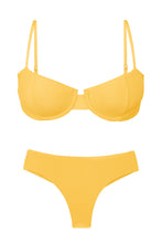 Charger l'image dans la galerie, Product Front: Rio De Sol Ensemble Set Malibu-Yellow Balconet Ciao
