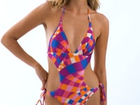 Charger et lire la vidéo dans la visionneuse de la Galerie, Video: Rio De Sol Une Pièce Funny Trikini-Comfy