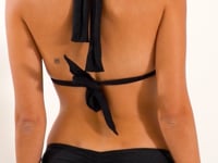 Charger et lire la vidéo dans la visionneuse de la Galerie, Video: Rio De Sol Haut Top Shimmer-Black Mel