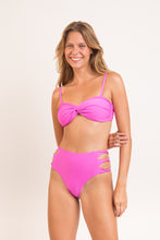 Charger l'image dans la galerie, Image 07: Rio De Sol Bas Bottom Vita-Pink High-Waist-Spin