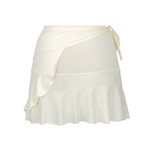 Charger l'image dans la galerie, Product Back: Rio De Sol Jupe De Page Off-White Mini Skirt