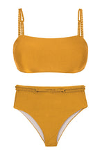 Charger l'image dans la galerie, Product Front: Rio De Sol Ensemble Set Damasco Bandeau-Reto Hotpants