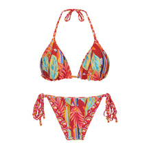 Charger l'image dans la galerie, Product Back: Rio De Sol Ensemble Set Floral-Scales Tri-Inv Lacinho