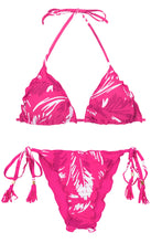Charger l'image dans la galerie, Product Front: Rio De Sol Ensemble Set Pink-Palms Frufru