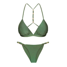 Charger l'image dans la galerie, Product Front: Rio De Sol Ensemble Set Shimmer-Croco Tri-Fixo-Noa Cheeky-Noa