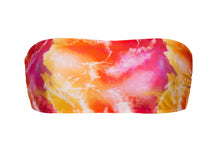 Charger l'image dans la galerie, Product Front: Rio De Sol Haut Top Tiedye-Red Bandeau-Reto