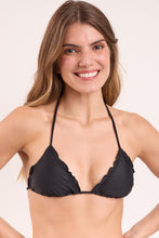Charger l'image dans la galerie, Gallery: Rio De Sol Haut Top Touch-Black Frufru