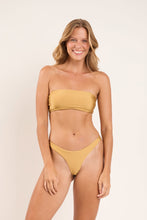 Charger l'image dans la galerie, Model Front: Rio De Sol Ensemble Set Fluity-Dourado Bandeau-Reto Essential
