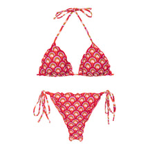 Charger l'image dans la galerie, Product Front: Rio De Sol Ensemble Set Floral-Scales Frufru Frufru-Fio
