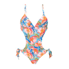 Charger l'image dans la galerie, Product Front: Rio De Sol Une Pièce Zinnia Trikini
