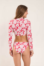 Charger l'image dans la galerie, Model Back: Wednesday In Hawaii By Rio De Sol Haut Top Pua-Hibiscus Reef

