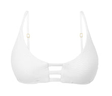 Charger l'image dans la galerie, Product Front: Rio De Sol Haut Top Bora-White Bra-Trio
