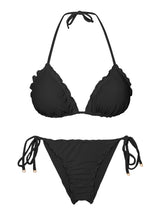 Charger l'image dans la galerie, Product Front: Rio De Sol Ensemble Set Malibu-Black Frufru
