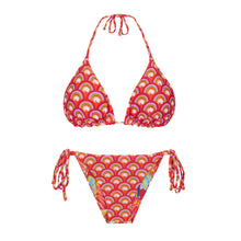Charger l'image dans la galerie, Product Front: Rio De Sol Ensemble Set Floral-Scales Tri-Inv Lacinho
