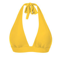 Charger l'image dans la galerie, Product Front: Rio De Sol Haut Top Sunflower Halter-Cos
