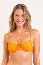 Charger l'image dans la galerie, Gallery: Rio De Sol Haut Top Dots-Mango Balconet-Tie
