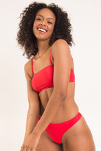 Charger l'image dans la galerie, Image 10: Rio De Sol Ensemble Set Rouge Bandeau-Reto Nice-Fio

