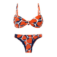 Charger l'image dans la galerie, Product Front: Rio De Sol Ensemble Set Amore-Red Bandeau-Joy Essential
