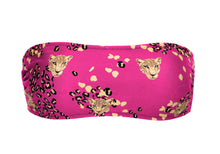 Charger l'image dans la galerie, Product Front: Rio De Sol Haut Top Roar-Pink Bandeau-Reto
