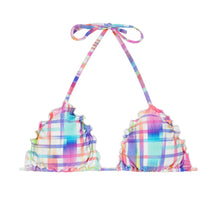 Charger l'image dans la galerie, Product Front: Rio De Sol Haut Soutien Plaid Frufru

