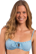 Charger l'image dans la galerie, Gallery: Rio De Sol Haut Top Dots-Sky Balconet-Tie
