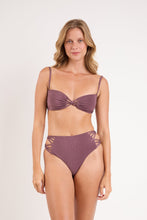 Charger l'image dans la galerie, Image 05: Rio De Sol Ensemble Set Malibu-Ebano Bandeau-Iris Highwaist-Spin-Iris
