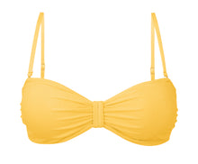Charger l'image dans la galerie, Product Front: Rio De Sol Haut Top Malibu-Yellow Bandeau-Duo
