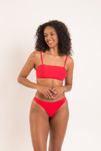 Charger l'image dans la galerie, Image 03: Rio De Sol Ensemble Set Rouge Bandeau-Reto Nice-Fio
