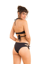 Charger l'image dans la galerie, Model Back: Rio De Sol Bas Bottom Dots-Black Madrid
