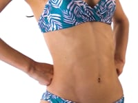 Charger et lire la vidéo dans la visionneuse de la Galerie, Video: Rio De Sol Ensemble Set Palms-Blue Balconet-Inv Nice
