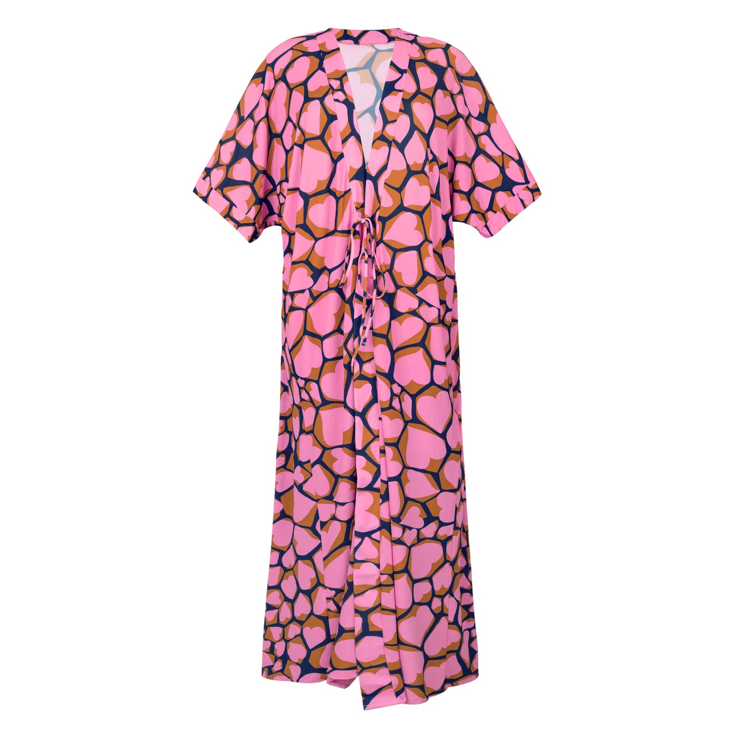 Product Front: Rio De Sol Vêtement De Plage Amore-Pink Long Dress