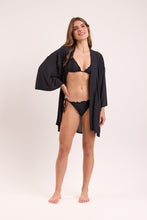 Charger l&#39;image dans la galerie, Image 10: Rio De Sol Robe De Plage Black Kimono
