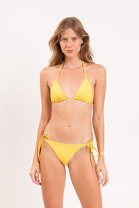 Model Front: Rio De Sol Bas Bottom Amarelo Ibiza-Comfy