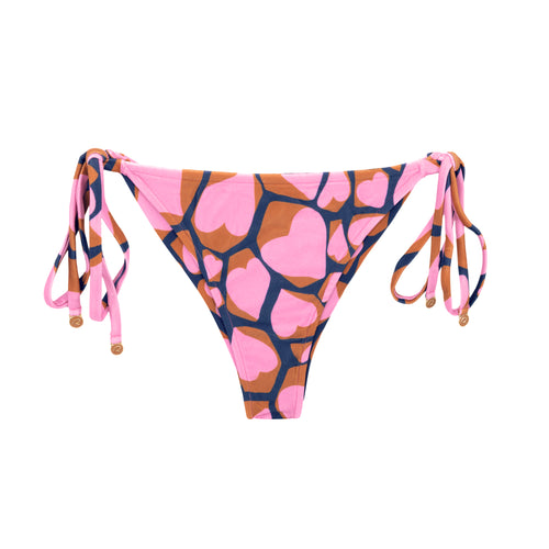 Product Front: Rio De Sol Bas Bottom Amore-Pink Cheeky-Micro