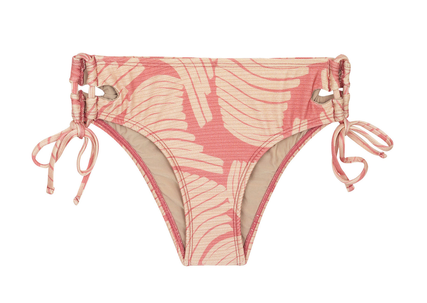 Product Front: Rio De Sol Bas Bottom Banana Rose Bandeau