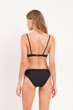 Charger l&#39;image dans la galerie, Model Back: Rio De Sol Bas Bottom Dots-Black Essential-Comfy
