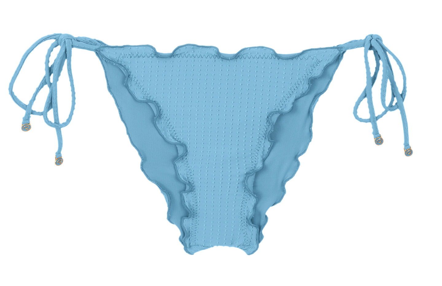 Product Front: Rio De Sol Bas Bottom Dots-Sky Frufru
