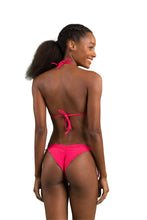 Charger l&#39;image dans la galerie, Model Back: Rio De Sol Bas Bottom Dots-Virtual-Pink Frufru

