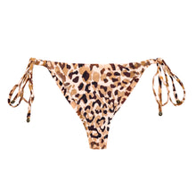 Charger l&#39;image dans la galerie, Product Front: Rio De Sol Bas Bottom Leopard Cheeky-Tie
